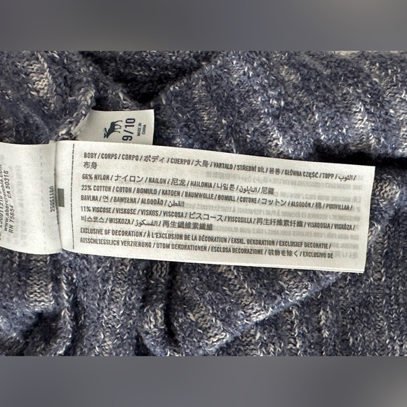 💛Like New💛 Abercrombie Kids Open Front Cardigan- Size 9/10 - Picture 7 of 7